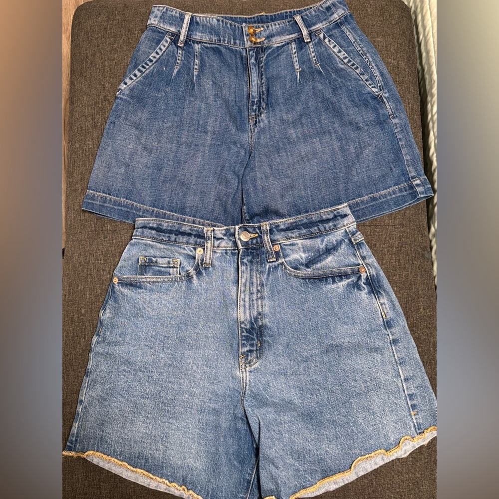 Denim High-Waisted Women Shorts